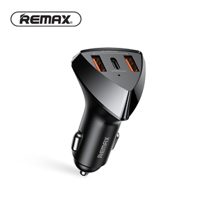 Punjač — Auto Remax Alien III RCC-323 PD+2XUSB 49.5W, crni