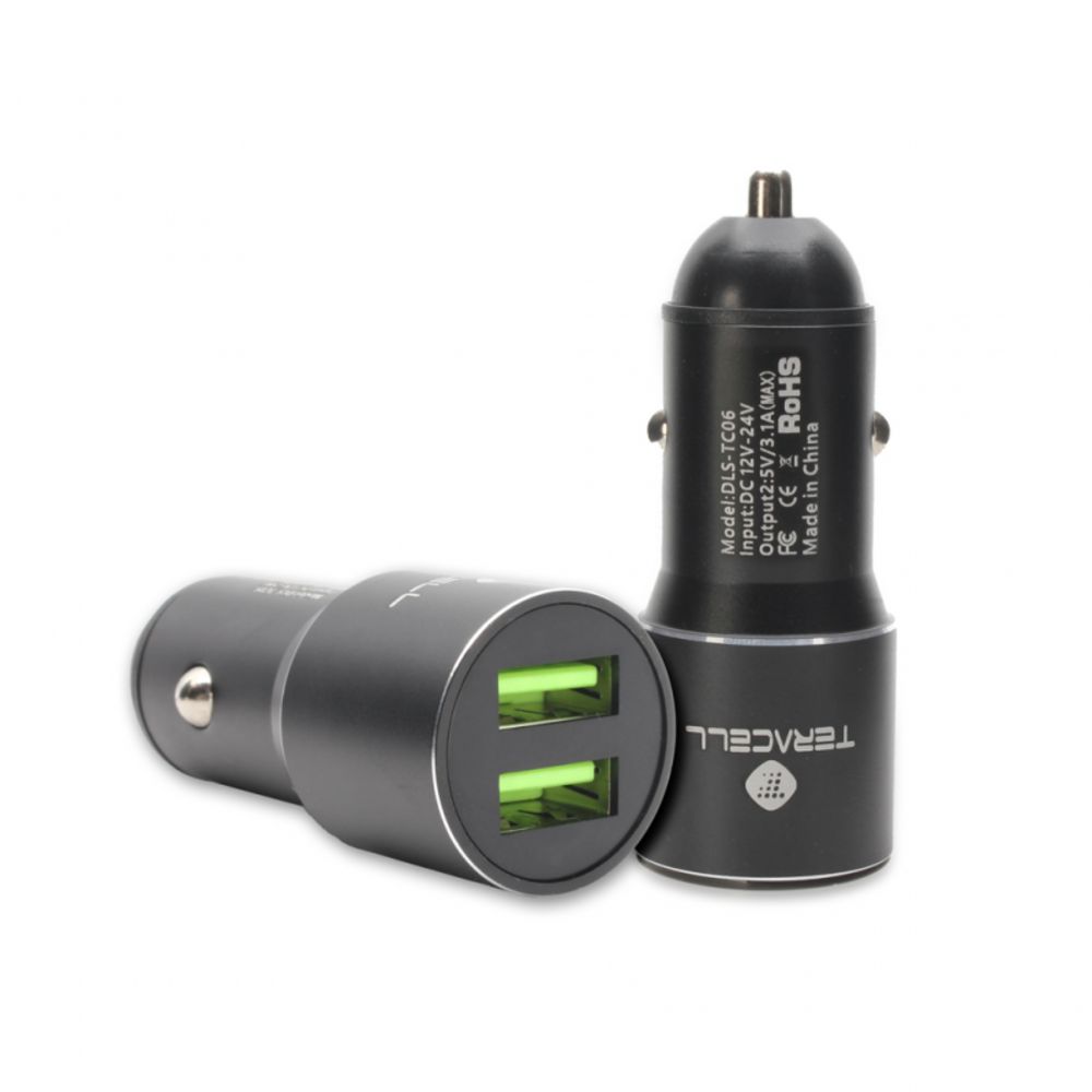 Punjač — Auto Teracell Evolution TC-06 2xUSB 3.1A sa micro