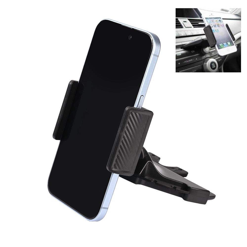 Power bank — Auto stalak PZ1 za CD player, crni