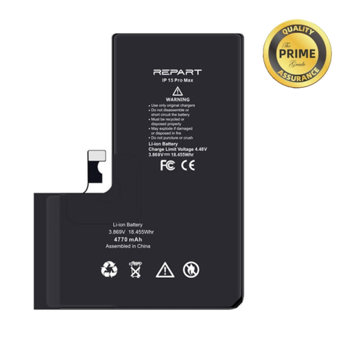 Baterija za Apple iPhone 15 Pro Max — Repart Prime