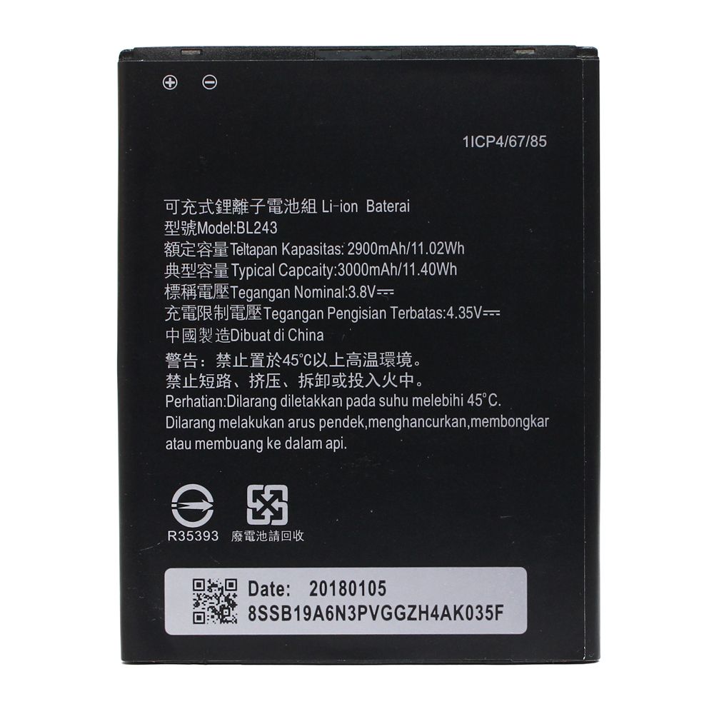 Baterija za Lenovo A7000 — Standard