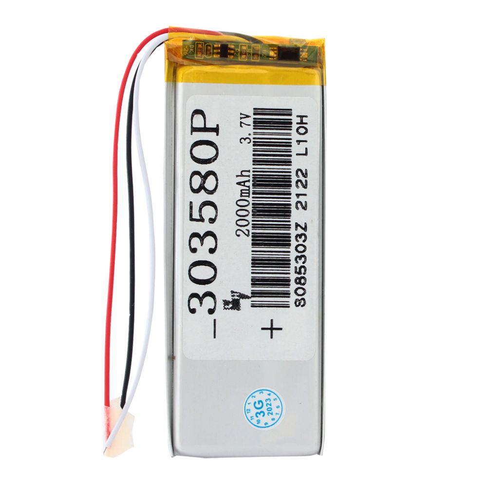 Baterija — Standard za Tablet 3.7V-2000mAh 303580