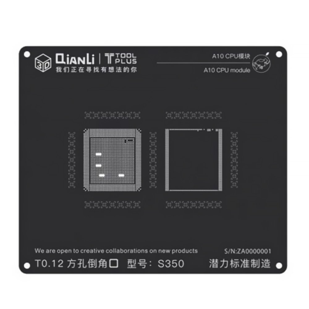 Servisni deo za Apple — BGA sito Qianli ToolPlus 2D iBlack CPU modul