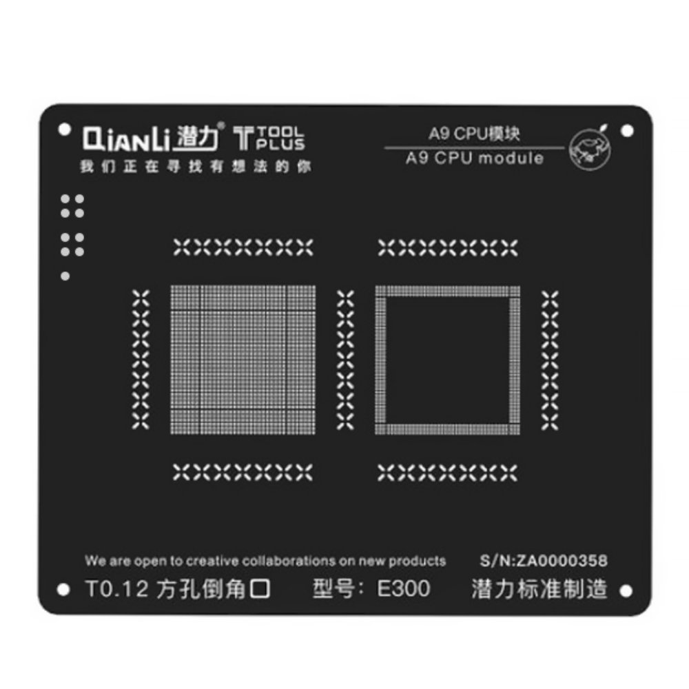 Servisni deo za Apple iPhone 6s — BGA sito Qianli ToolPlus 3D iBlack CPU modul
