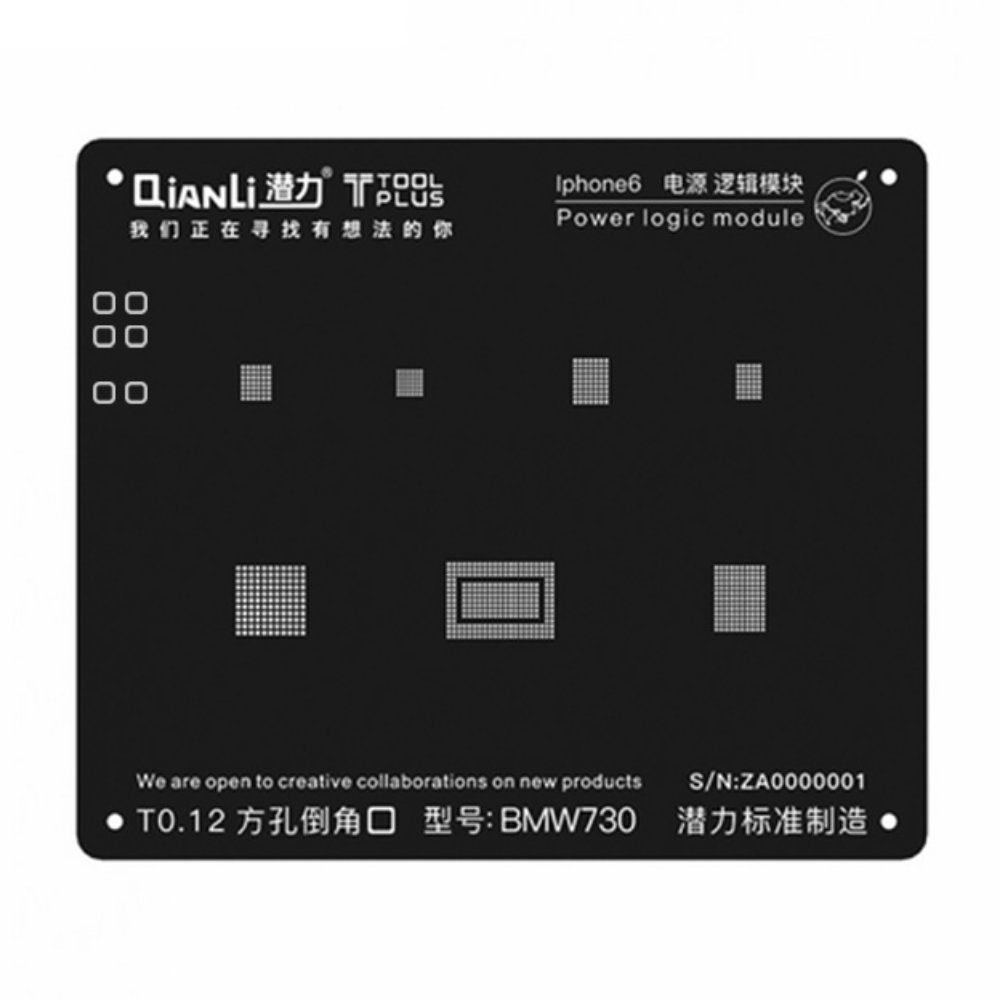 Servisni deo za Apple iPhone 6 — BGA sito Qianli ToolPlus 3D iBlack Power Logic modul