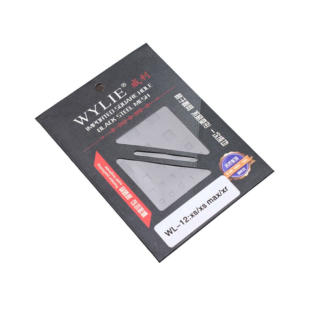 Servisni deo za Apple iPhone XS Max — BGA Sito Wylie Black WL-12