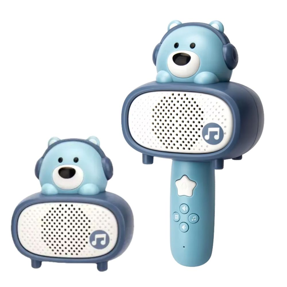 Audio oprema — Bluetooth mikrofon Bear, plavi