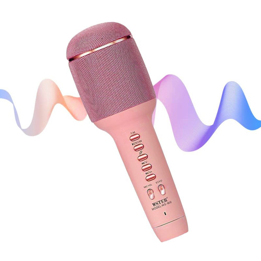 Audio oprema — Bluetooth mikrofon WS900, roze