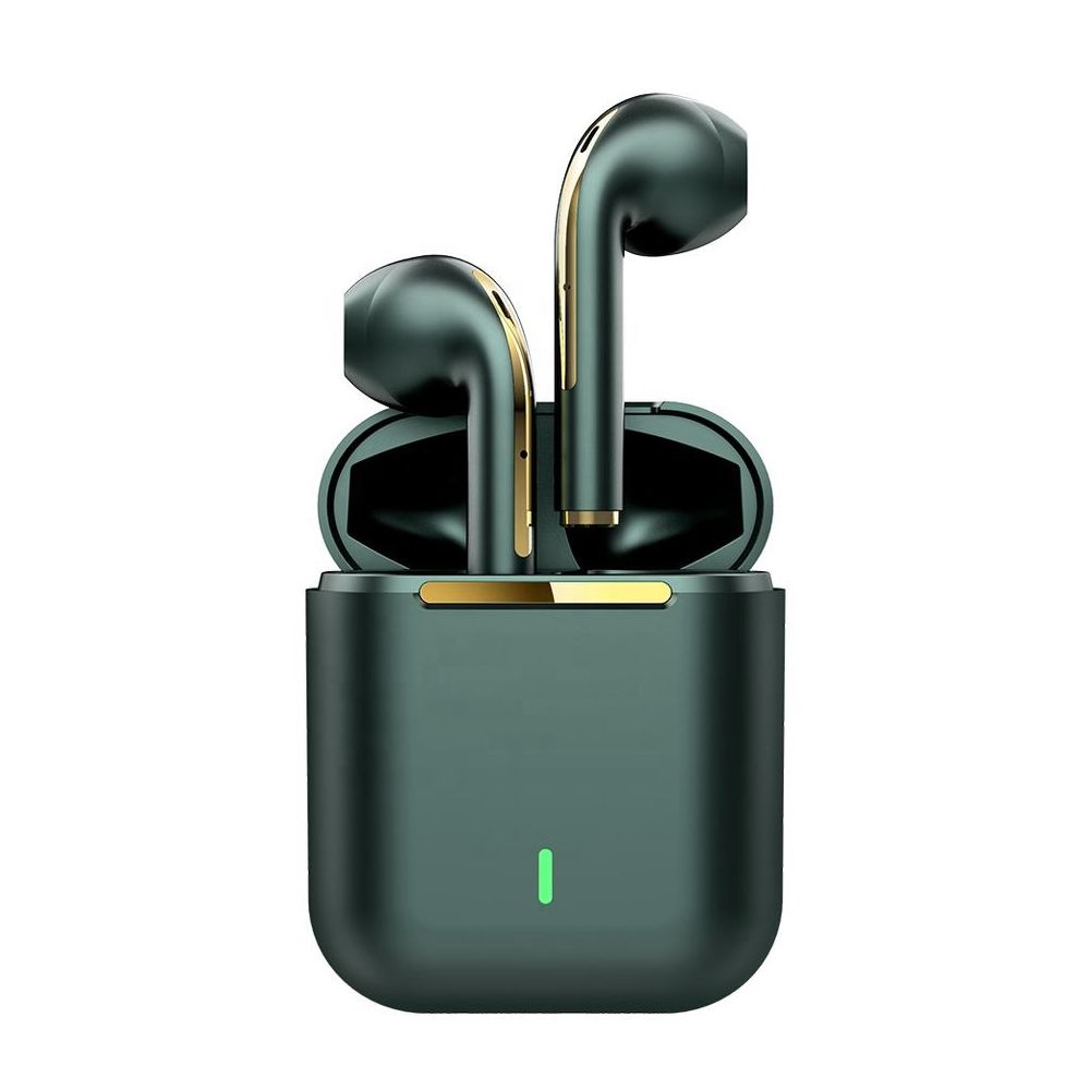 Audio oprema za Apple — Bluetooth slusalice Airpods Earbuds J18 metalik