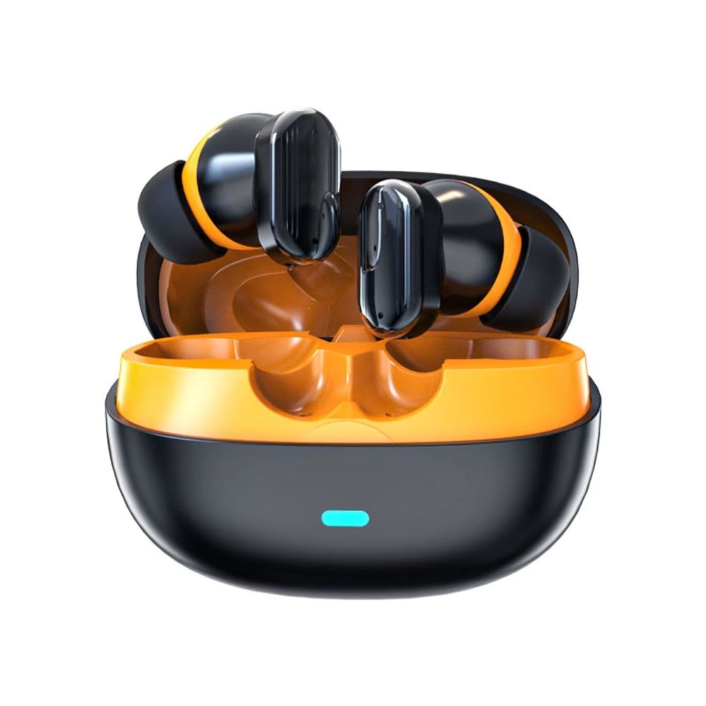 Audio oprema za Apple — Bluetooth slusalice Airpods T-phox crno narandzaste