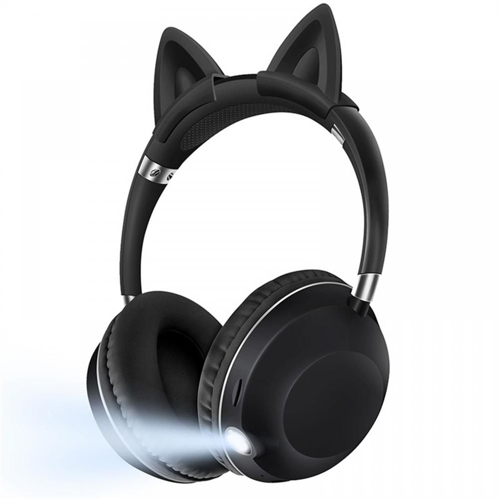 Audio oprema — Bluetooth slusalice Cat Ear, crne