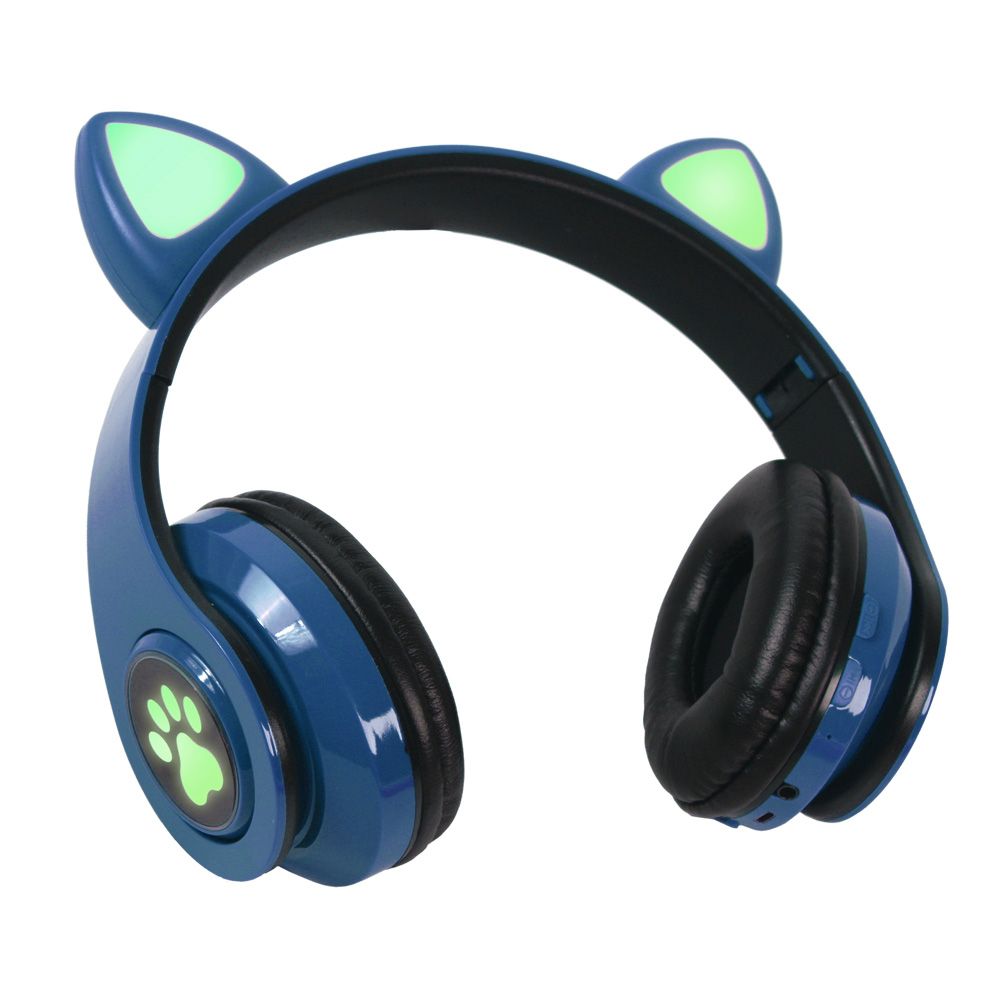 Audio oprema — Bluetooth slusalice Cat Ear tamno plave