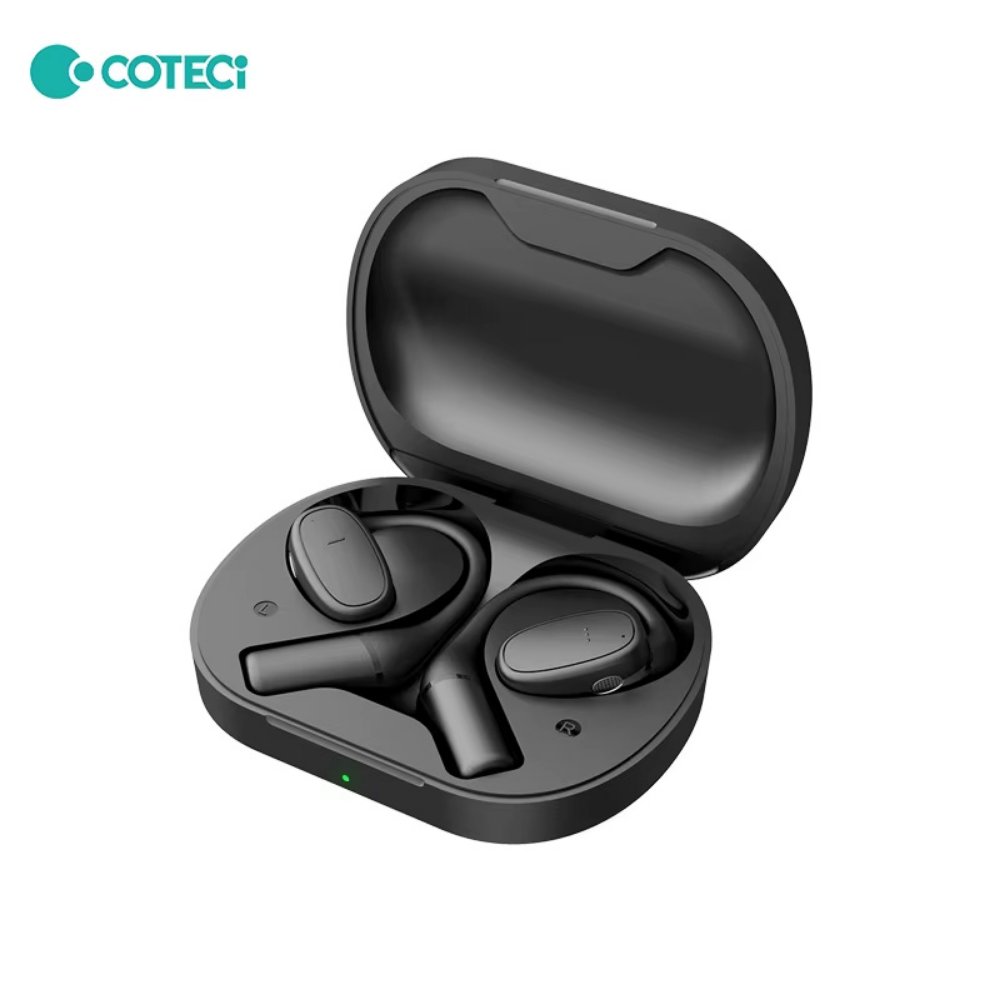 Audio oprema — Bluetooth slusalice Coteci MS-027 sa AI prevodiocem, crne