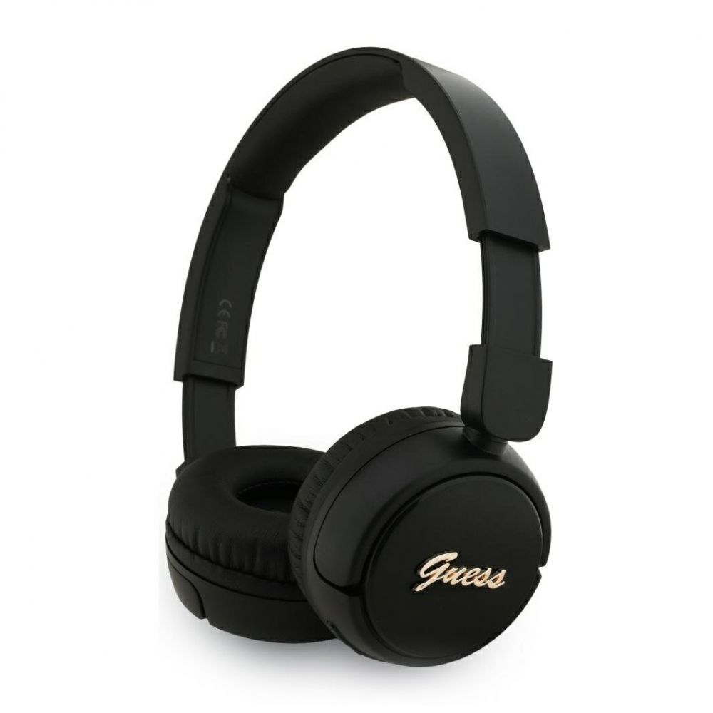 Audio oprema — Bluetooth slusalice Guess Script Metal Logo crne