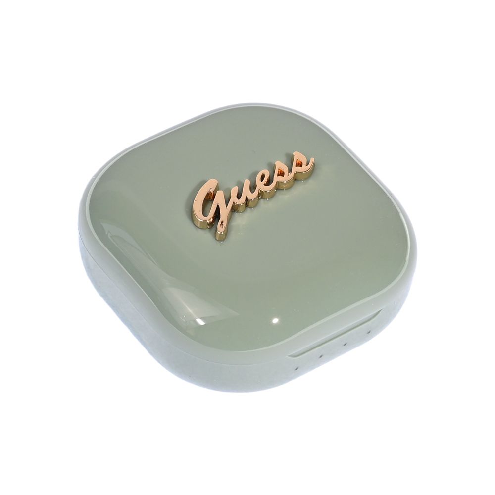 Audio oprema — Bluetooth slusalice Guess Script Metal Logo zelene