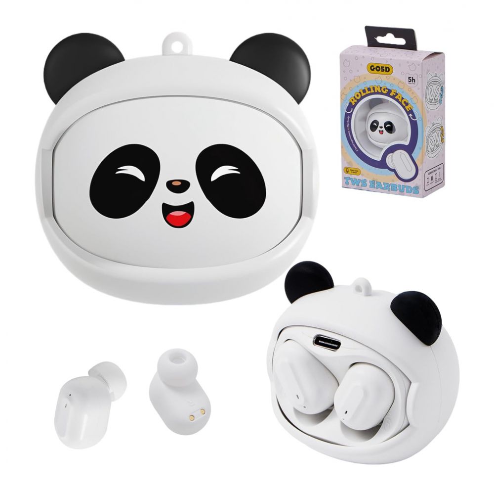 Audio oprema — Bluetooth slusalice Panda bele