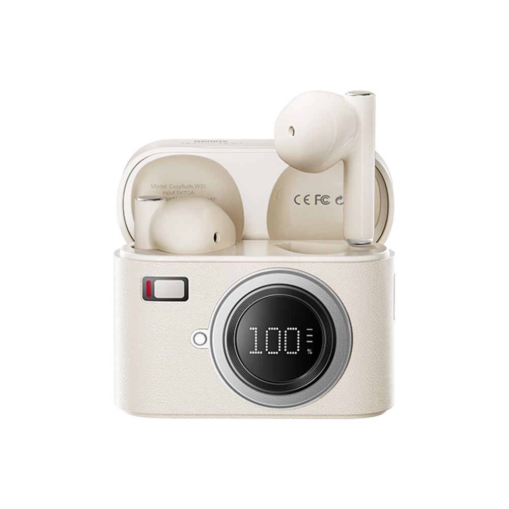 Audio oprema — Bluetooth slusalice Remax CozyBuds W33 bele