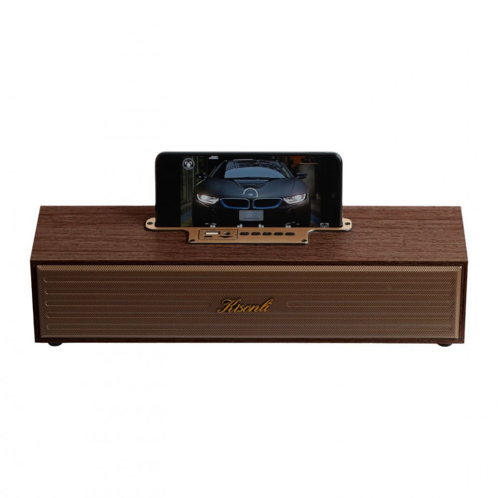 Audio oprema — Bluetooth zvucnik Kisonli G11a, braon