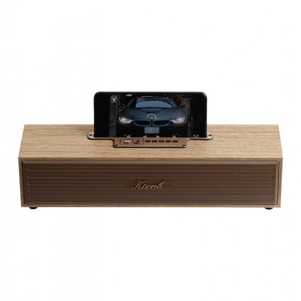 Audio oprema — Bluetooth zvucnik Kisonli G11a svetlo, svetlo braon