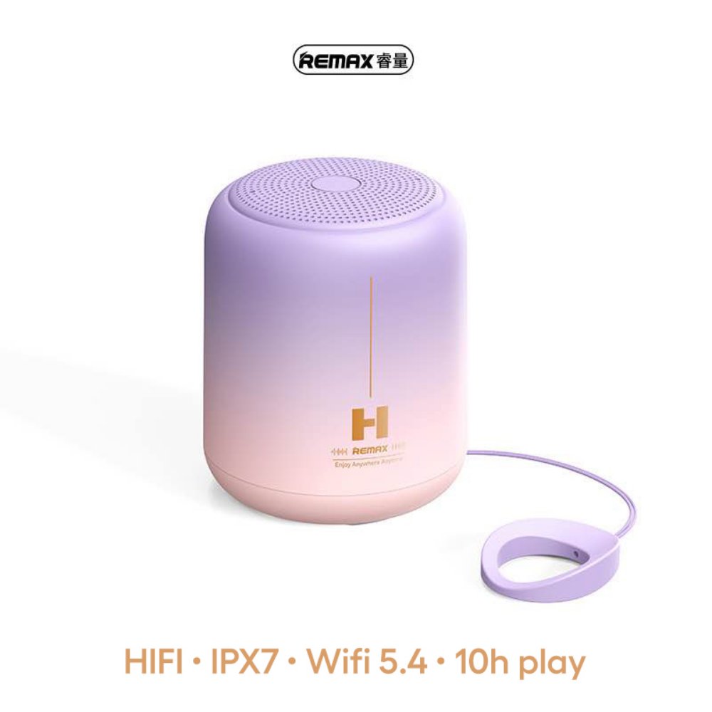 Audio oprema — Bluetooth zvucnik Remax Sky Mirror RB-H1 ljubicasto, roze