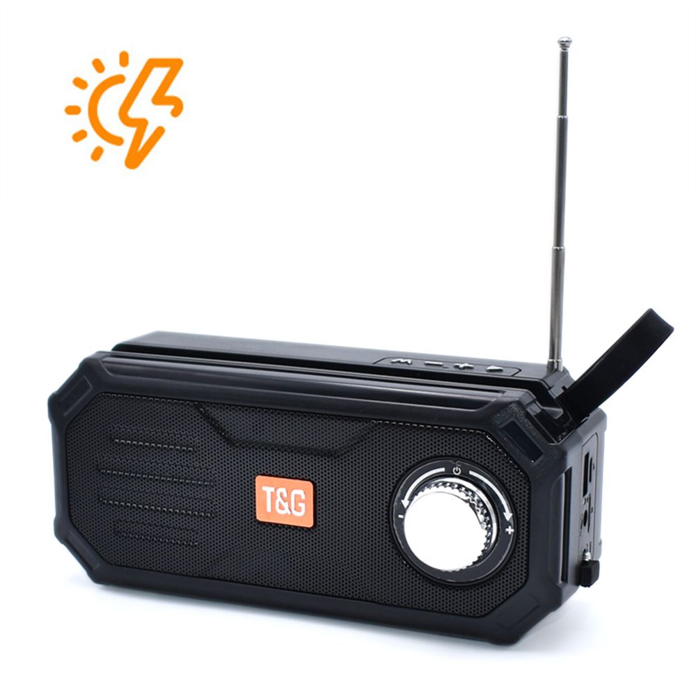 Audio oprema — Bluetooth Zvucnik T&G Solarni TG612, crni