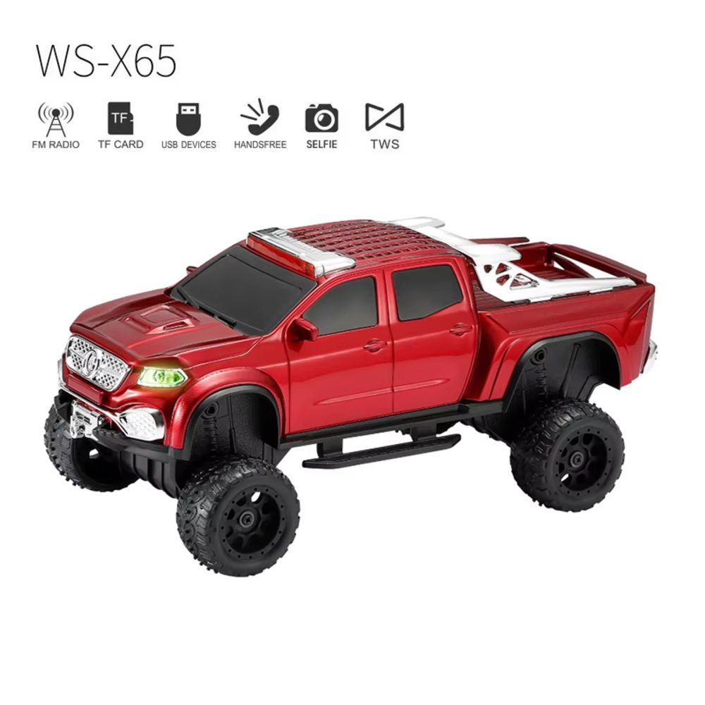 Audio oprema — Bluetooth zvucnik WS-X65, crveni