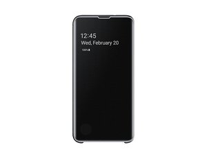 Maska za Samsung Galaxy S10e — Clear View crna