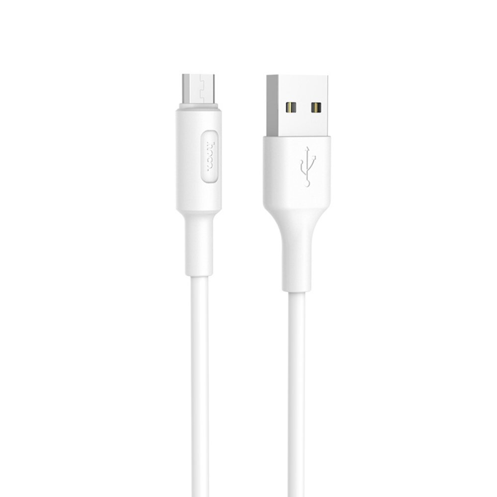 Kabl — Data Hoco X25 Soarer micro USB 1m, beli