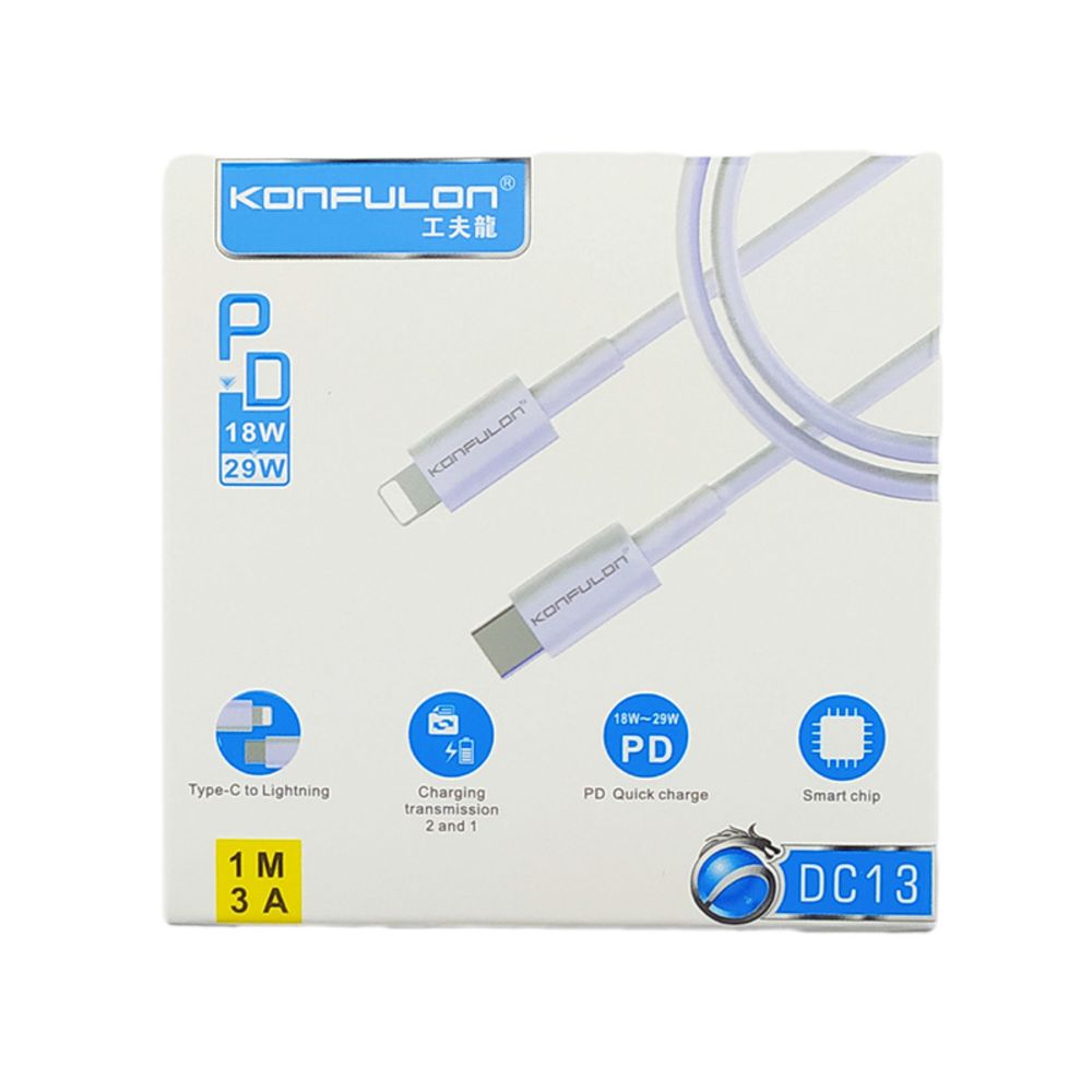 Kabl za Apple — Data Konfulon DC13 PD 3A Type C na iPhone lightning