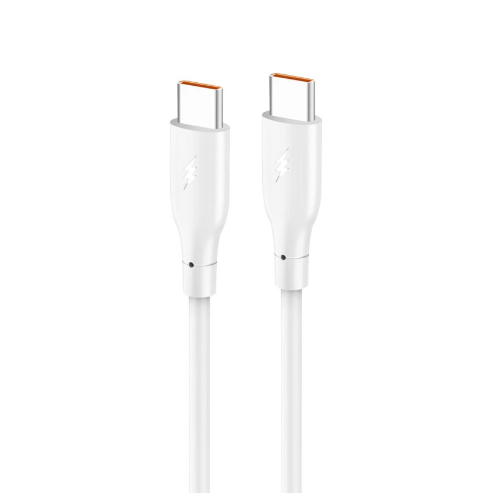 Kabl — Data Konfulon DC67, 60W, Type C na Type C beli 1m