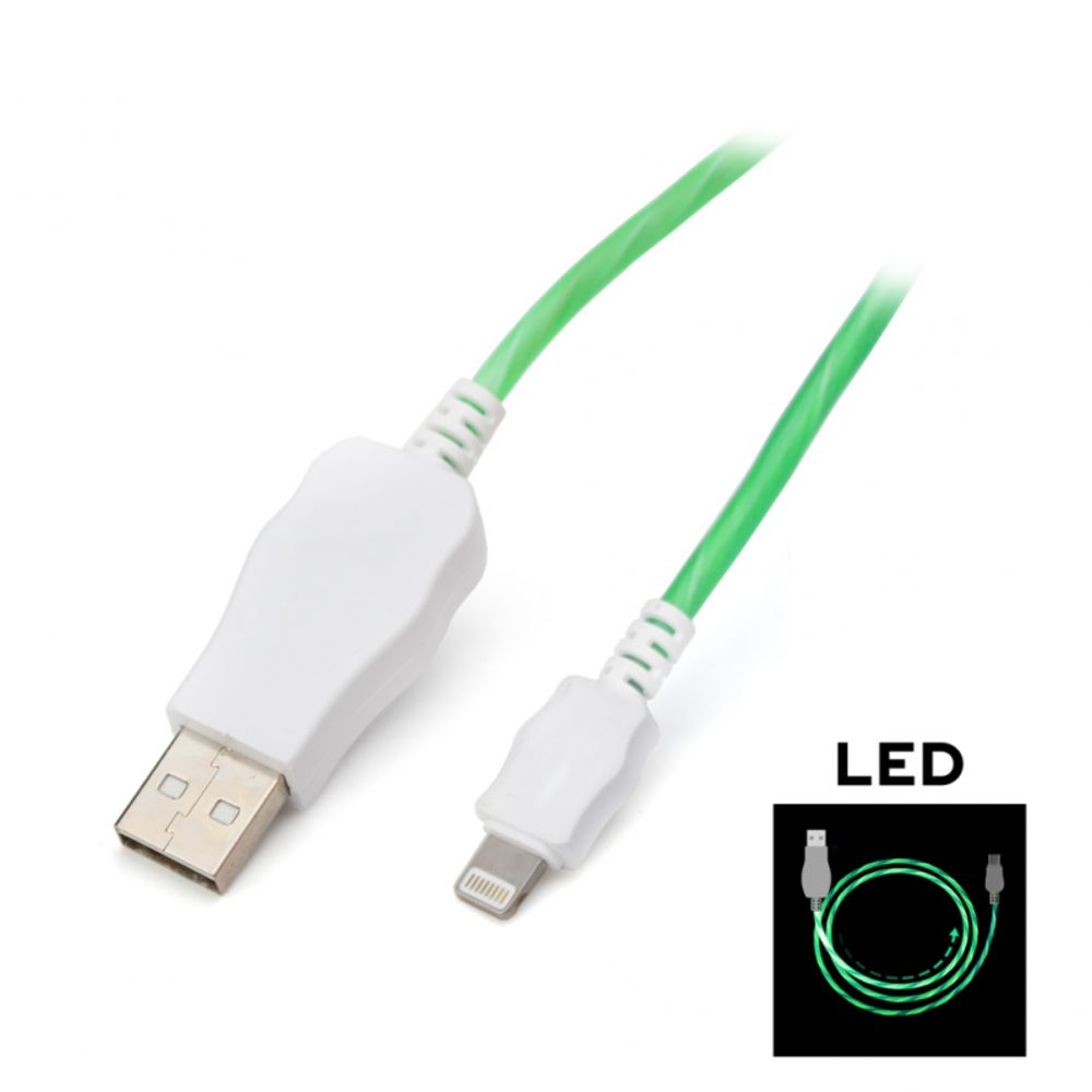 Kabl za Apple — Data Kucipa iPhone lightning 1m, zeleni
