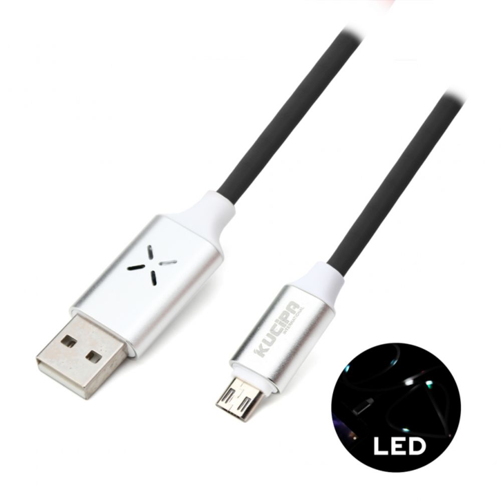 Kabl — Data Kucipa K257 micro USB 1m, crni
