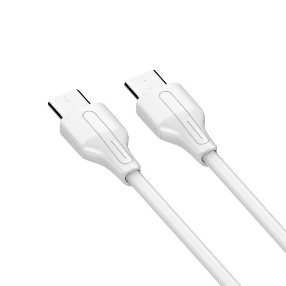 Kabl — Data Ldnio LC122-C 65w, Type C na Type C beli 2m