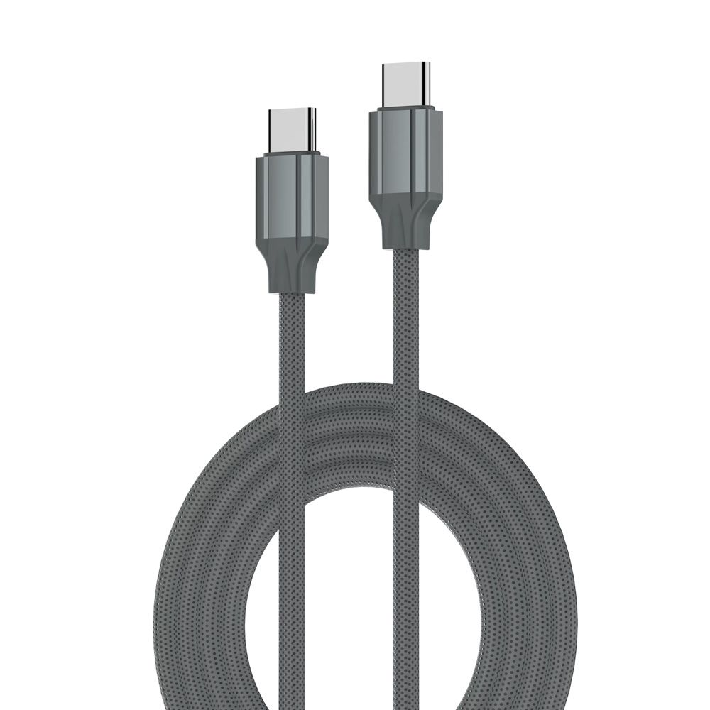 Kabl — Data Ldnio LC441c-100W Type C na Type C sivi 1m