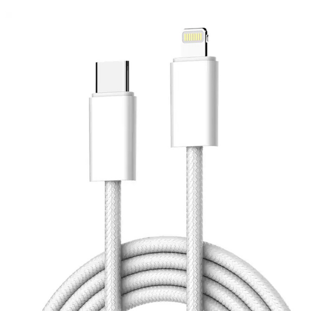 Kabl — Data Ldnio LC902-I 30W Type C na Lightning beli 2m