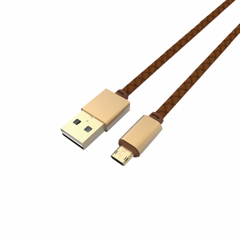 Kabl — Data Ldnio LS25 micro USB zlatni 1m