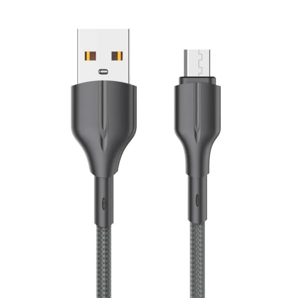 Kabl — Data Ldnio LS851 25W Fast micro USB sivi 1m