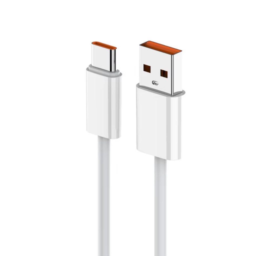Kabl — Data Pluginn fast 25W USB na Type C beli 1m