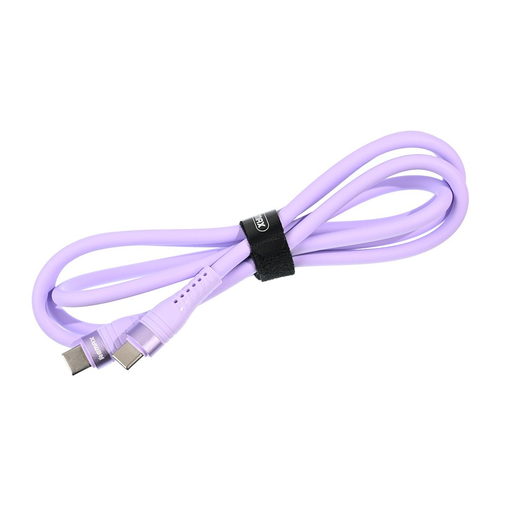Kabl — Data Remax Bintrai RC-C139 Fast charging 60W Type C, ljubicasti