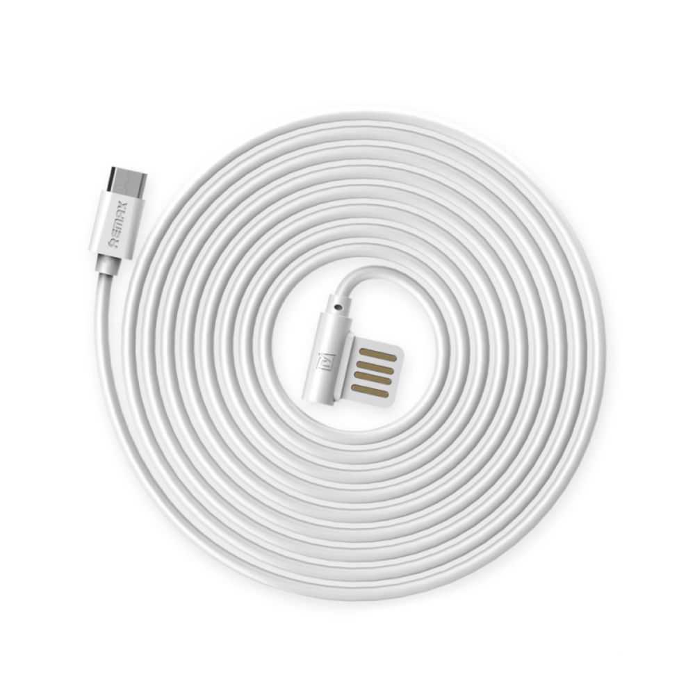 Kabl — Data Remax Rayen RC-075m micro USB beli 1m