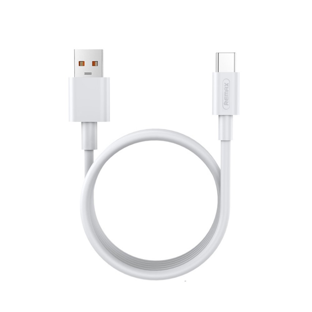 Kabl — Data Remax RC-175a PD 66W 6A Type C beli 1m
