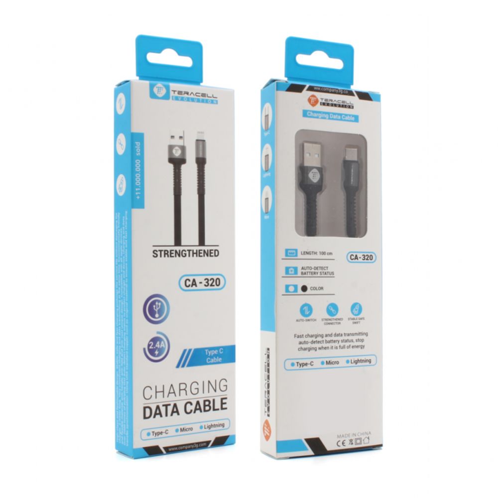 Kabl — Data Teracell Evolution Type C crni 1m