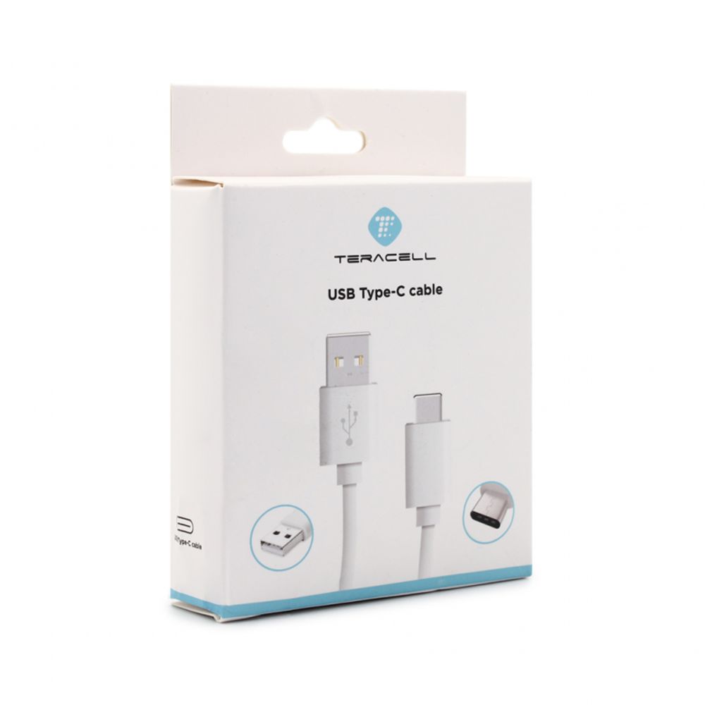 Kabl — Data Teracell Plus 2.4A Type C beli 2m