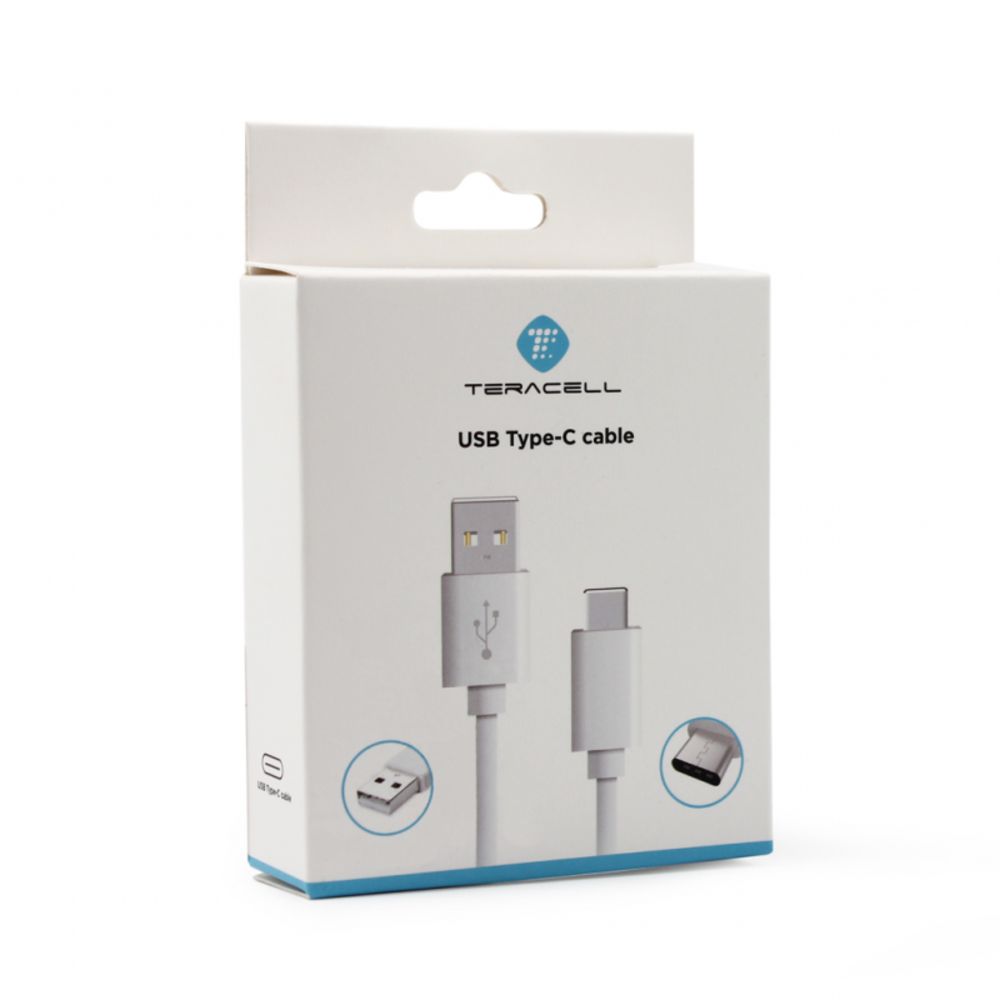 Kabl — Data Teracell Plus 2.4A Type C crni 1.2m