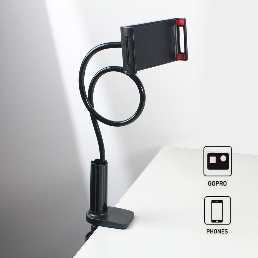 Power bank — Fleksibilni desktop drzac za web kameru tip1, crni