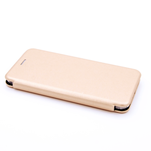 Maska za Nokia 2.4 — Flip Leather, zlatna