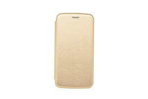 Maska za Nokia 5.1 — Flip Leather, zlatna