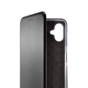 Maska za Samsung Galaxy A06 — Flip Leather, crna