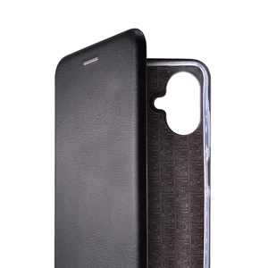 Maska za Samsung Galaxy A07 — Flip Leather, crna