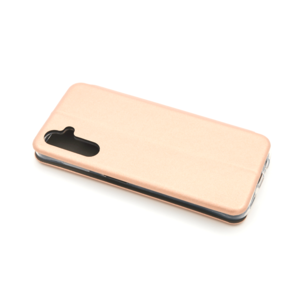 Maska za Samsung Galaxy A14 5G — Flip Leather, zlatna